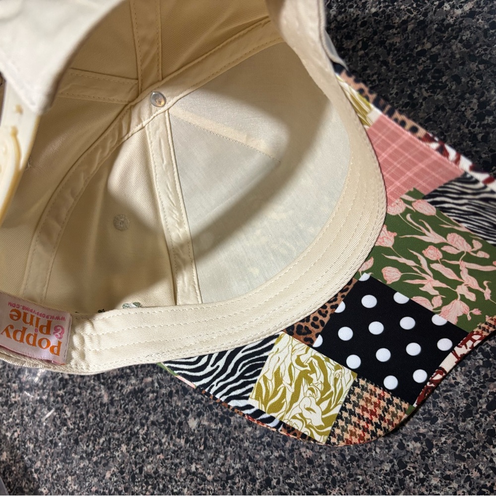 Embroidered Patchwork Cap - Picture 5 of 5
